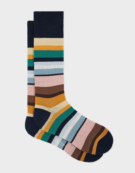 Paul Smith Marek Stripe Socks 47
