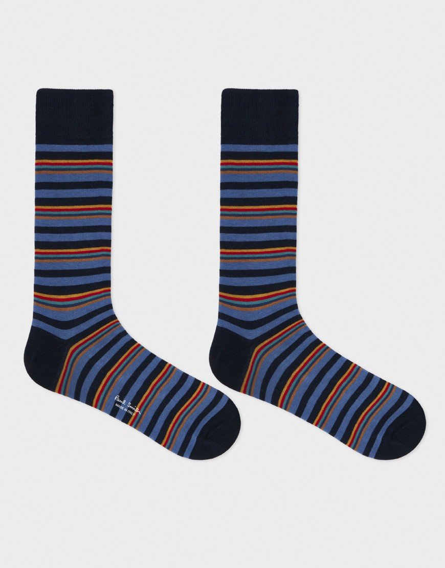 Paul Smith Nolan Artist Socks Navy