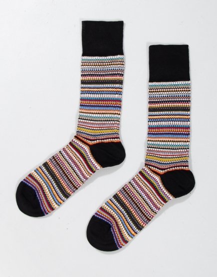 Paul Smith Pique Signature Stripe Socks Multi