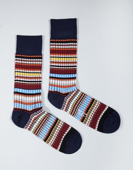 Paul Smith Ribbed Sock Signature Stripe