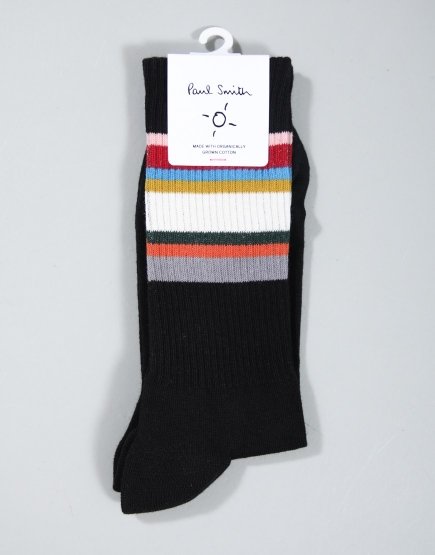 Paul Smith Signature Crew Sport Socks Black