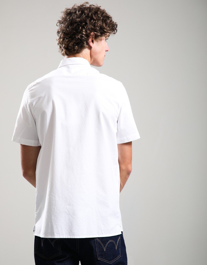 Paul Smith Casual Fit Shirt Zebra Badge 01 White