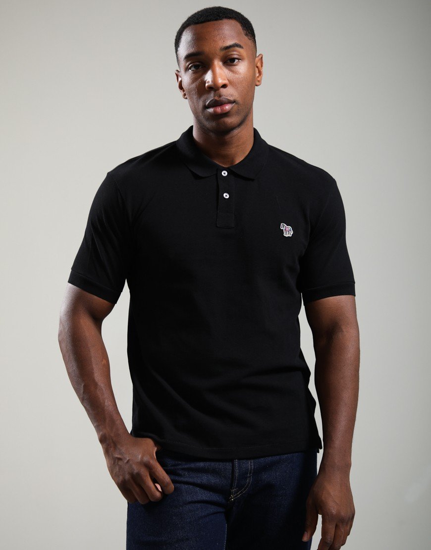 Paul Smith Regular Fit Polo Shirt Black
