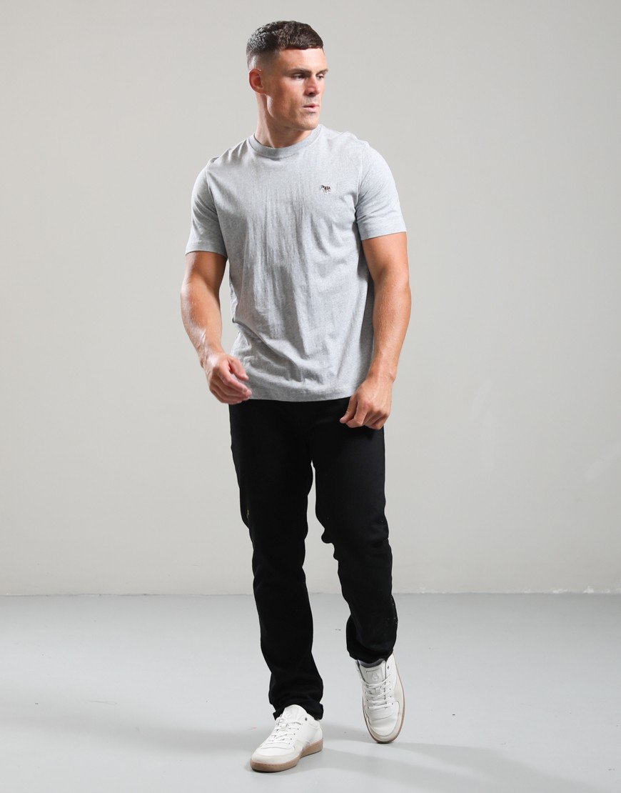 Paul Smith Zebra Logo T-Shirt Grey Melange