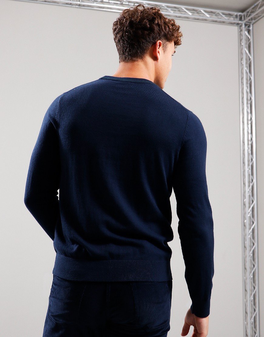 Paul Smith T-Shirt Uomo Zebra Badge | Cotone Biologico Jersey | Vestibilità Regolare | Blu Navy (Marina Militare) Taglia S