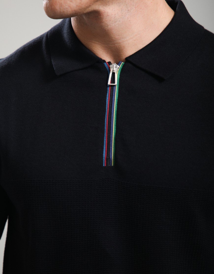 Paul Smith Sweater Polo Shirt Black 79