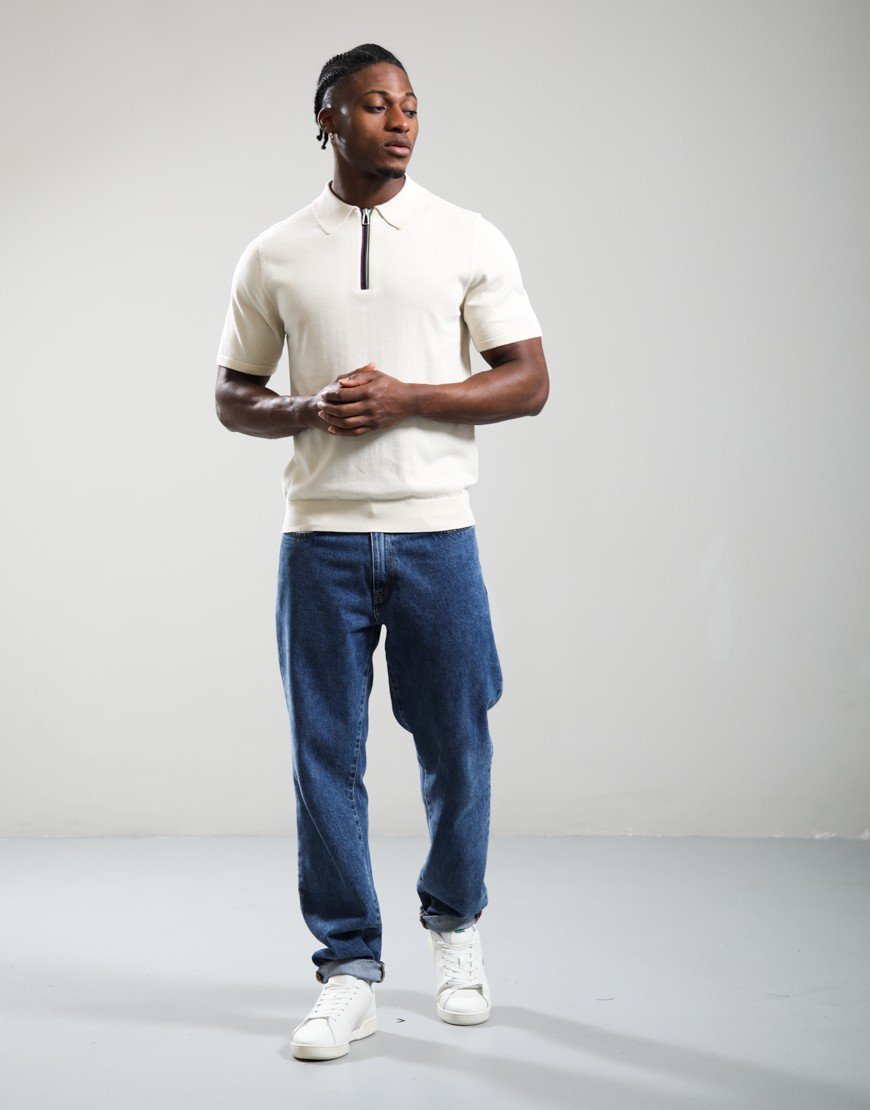 Paul Smith Sweater Polo Shirt Ivory