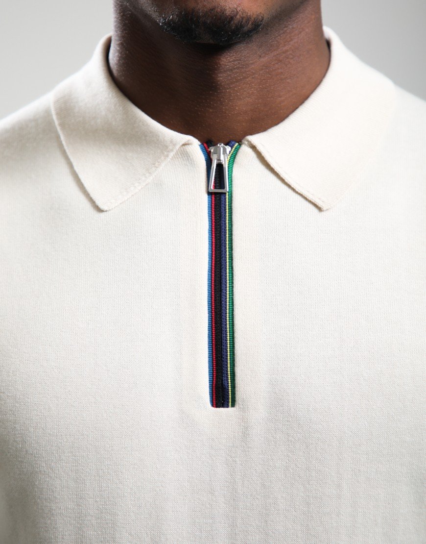 Paul Smith Sweater Polo Shirt Ivory