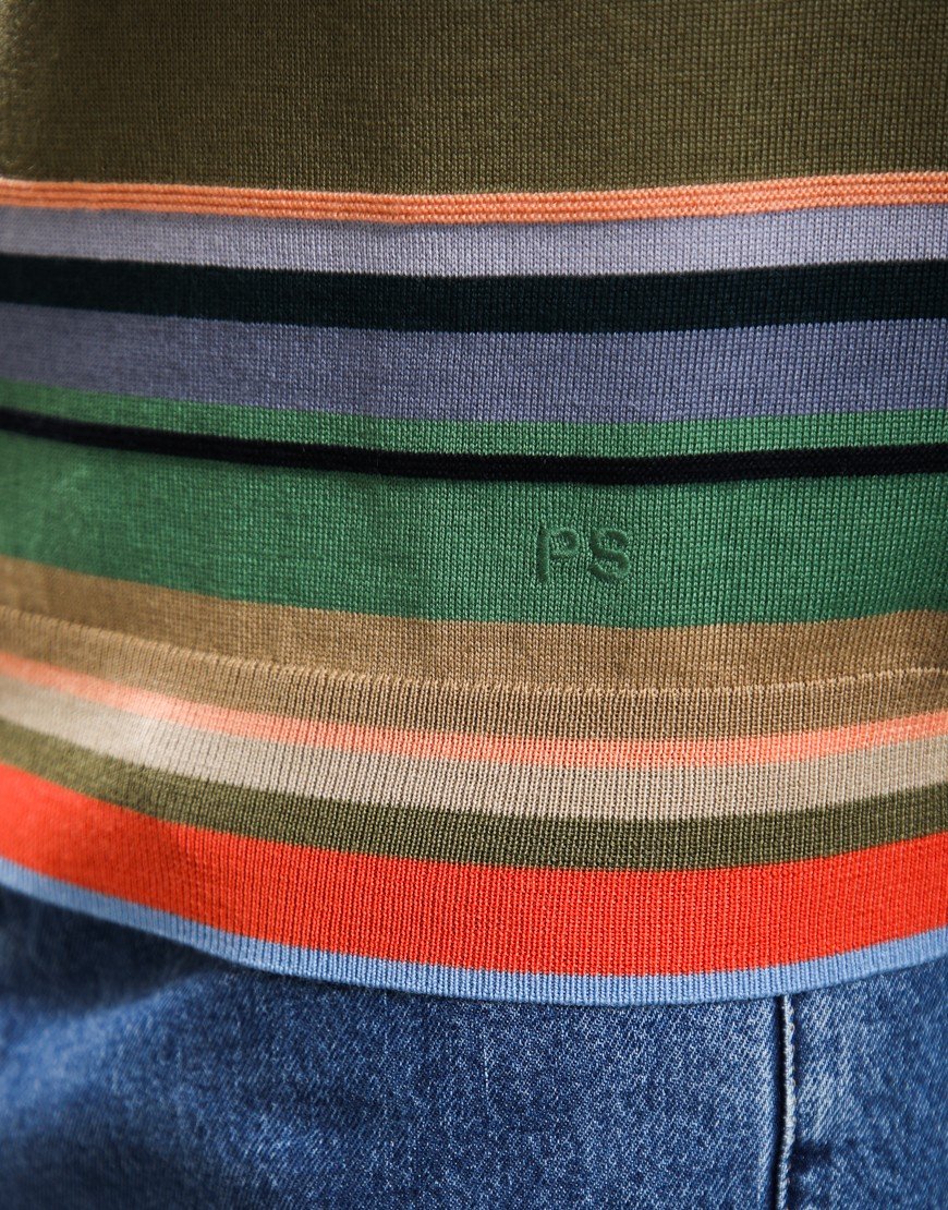 Paul Smith Sweater Polo Shirt Multi Coloured