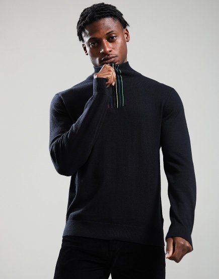 Paul Smith Sweater Zip 79 Black