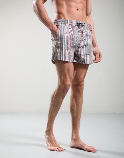 Paul Smith Jacquard Signature Swim Short Multi Coloured