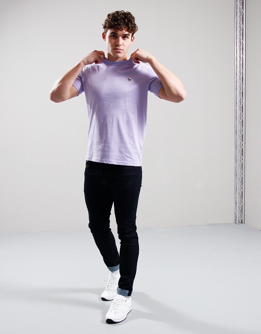 Paul Smith Zebra Badge T-Shirt 51A Lilac