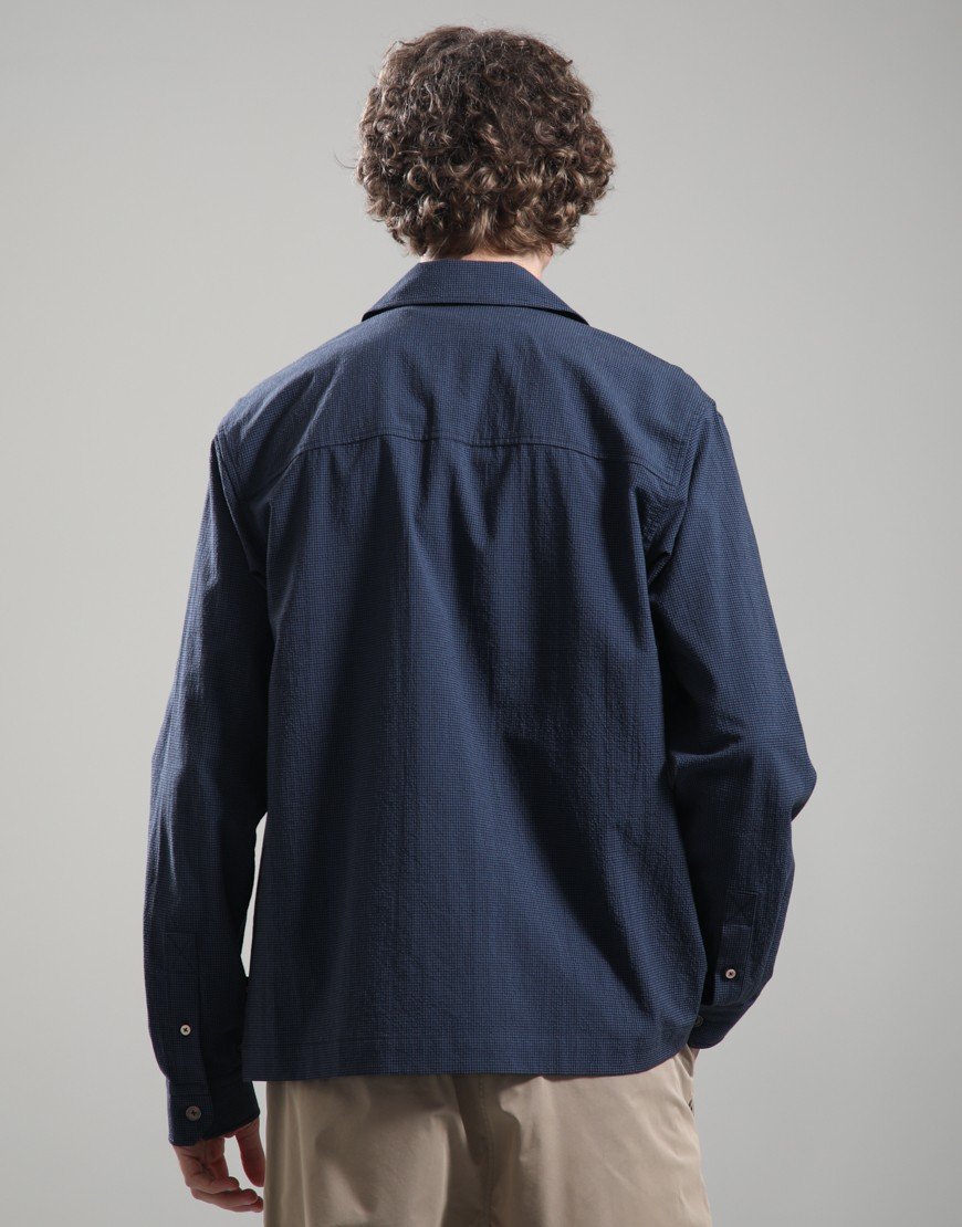 Paul Smith Technical Shirt Jacket Indigo
