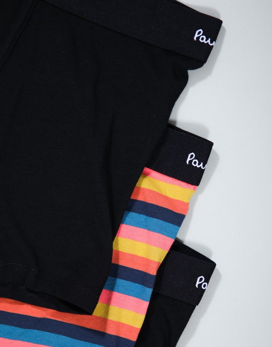 Paul Smith Trunk 3 Pack Black/Bright/Black