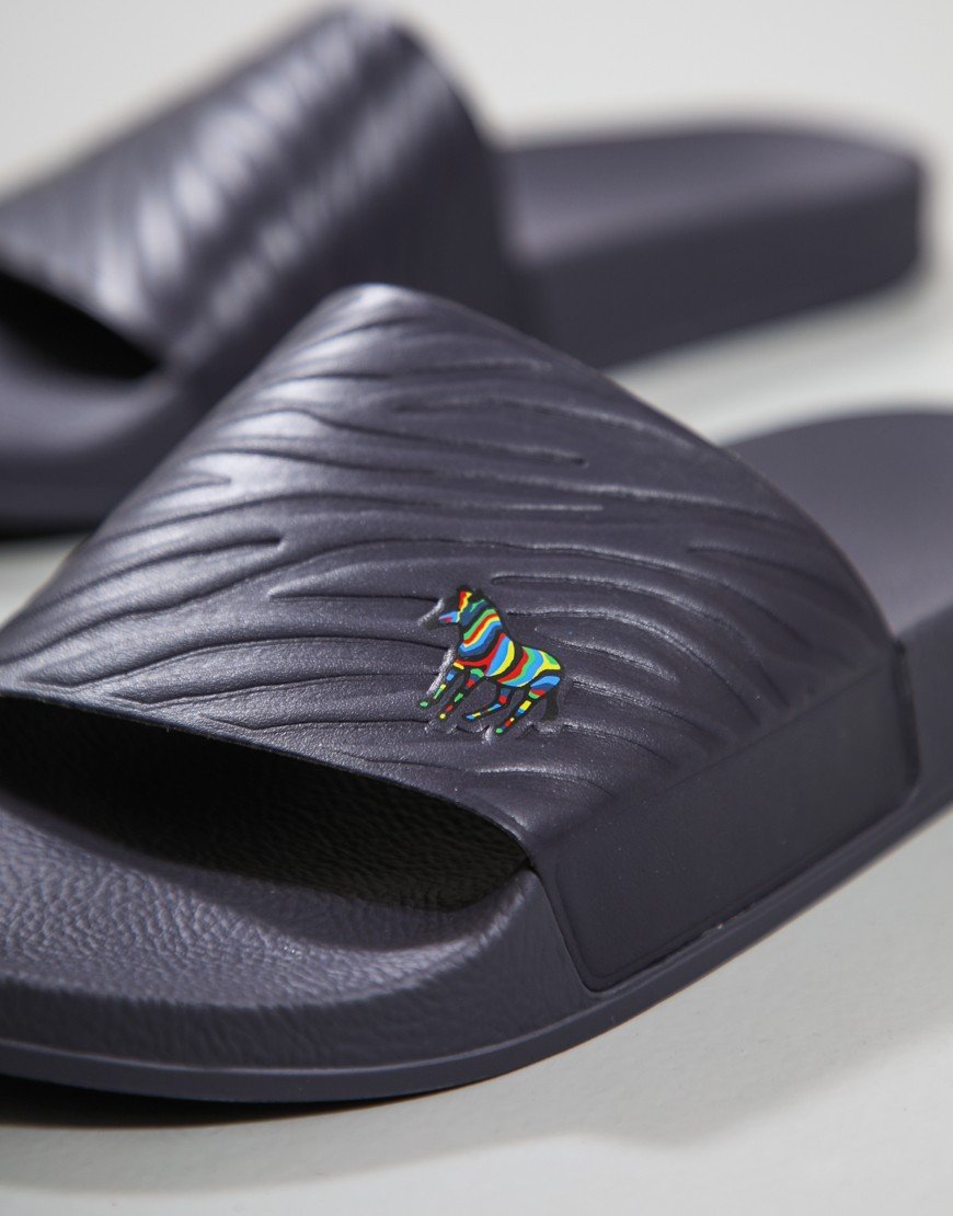 Paul Smith Zed Sliders Navy Zebra