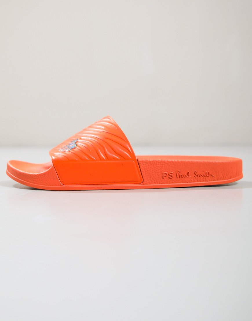 Paul Smith Zed Sliders Orange Zebra