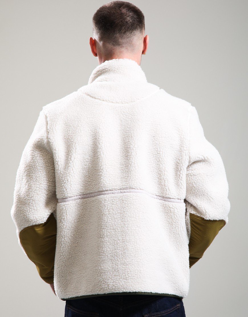 Paul Smith Sherpa Fleece Jacket Off White