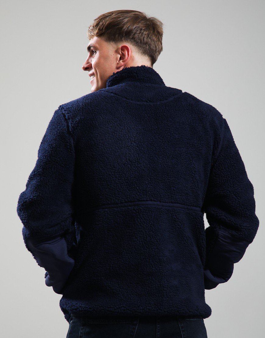 Paul Smith Sherpa Fleece Jacket Very Dark Navy