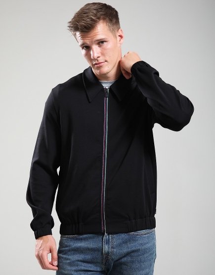 Paul Smith Sports Stripe Zip Sweat 79 Black