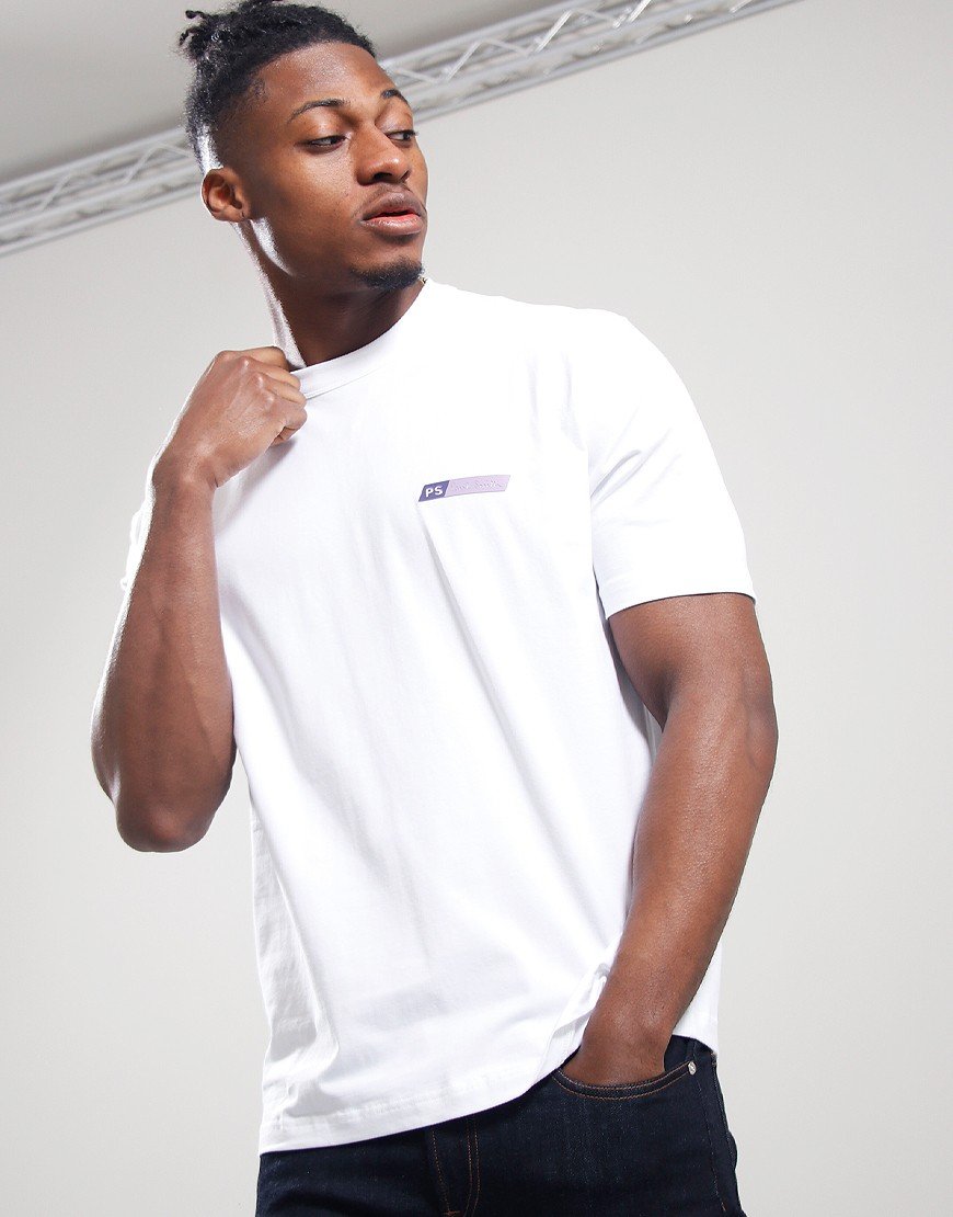 Paul Smith Short Sleeve Tilt T-shirt 01 White