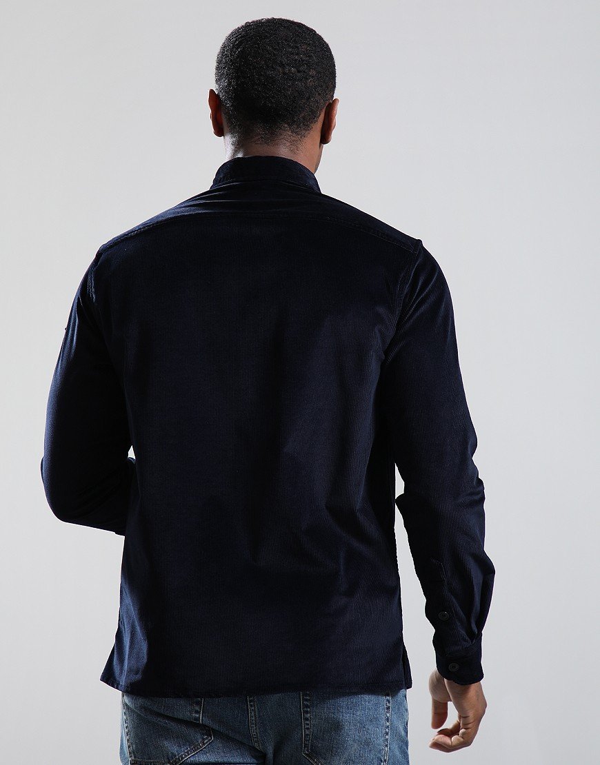Paul & Shark Corduroy Overshirt Navy