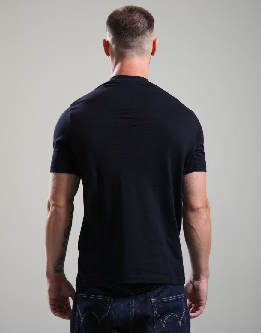 Paul & Shark Pure Cotton Jersey Logo T-Shirt Navy