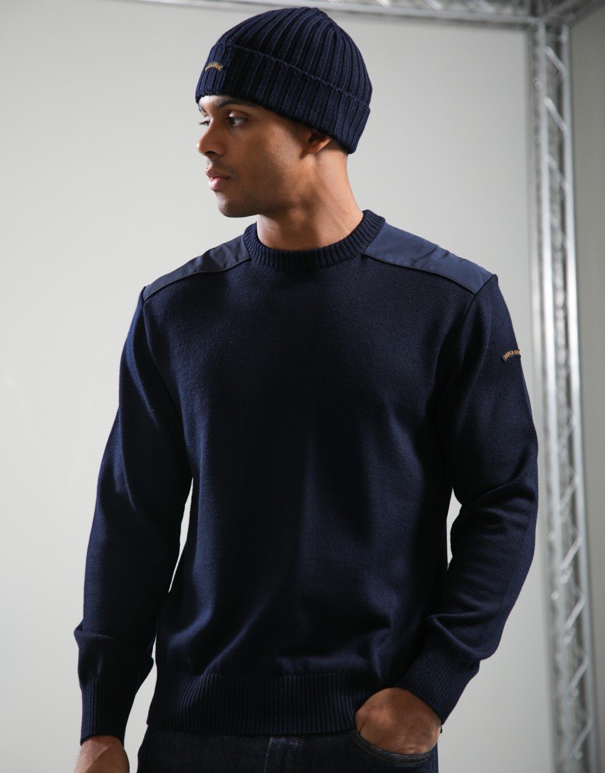 Paul & Shark Soft Cool Touch Crew Knit Navy