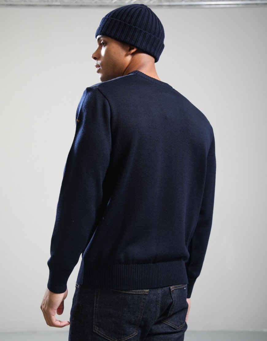 Paul & Shark Soft Cool Touch Crew Knit Navy