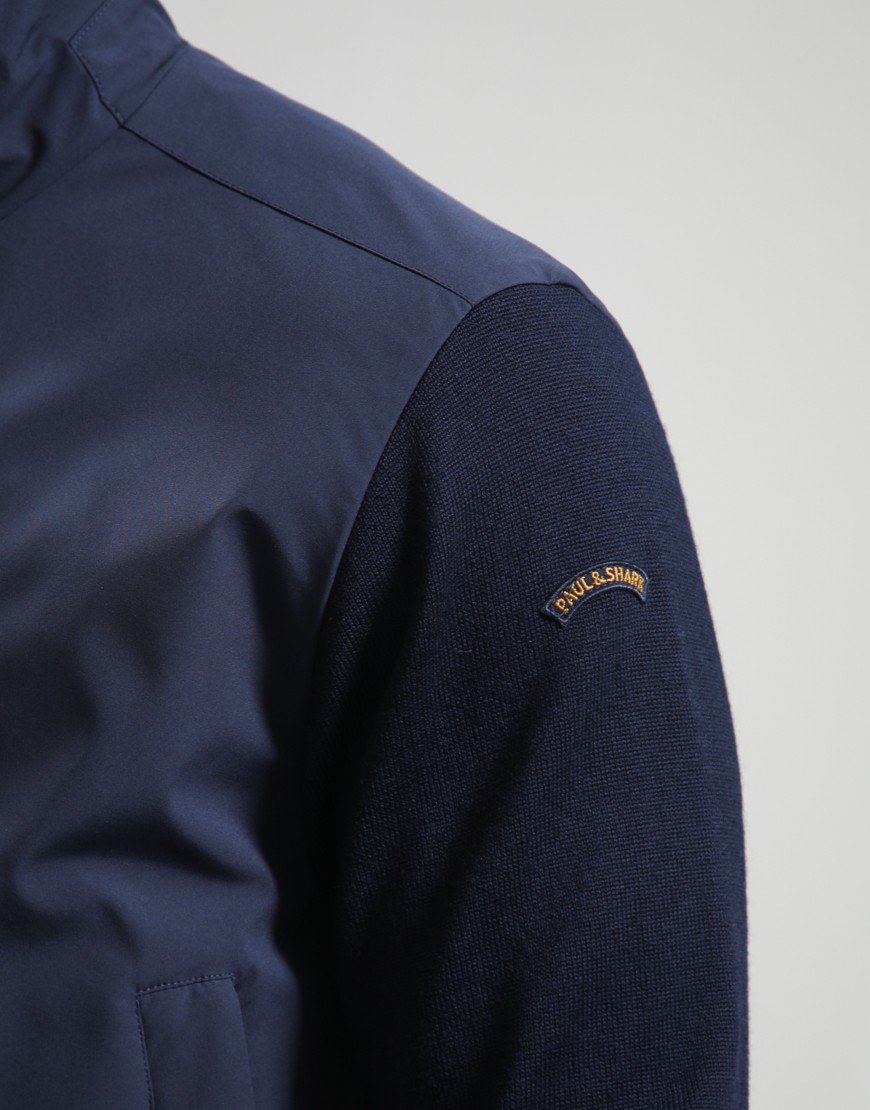 Paul & Shark Soft Cool Touch Hybrid Jacket Navy