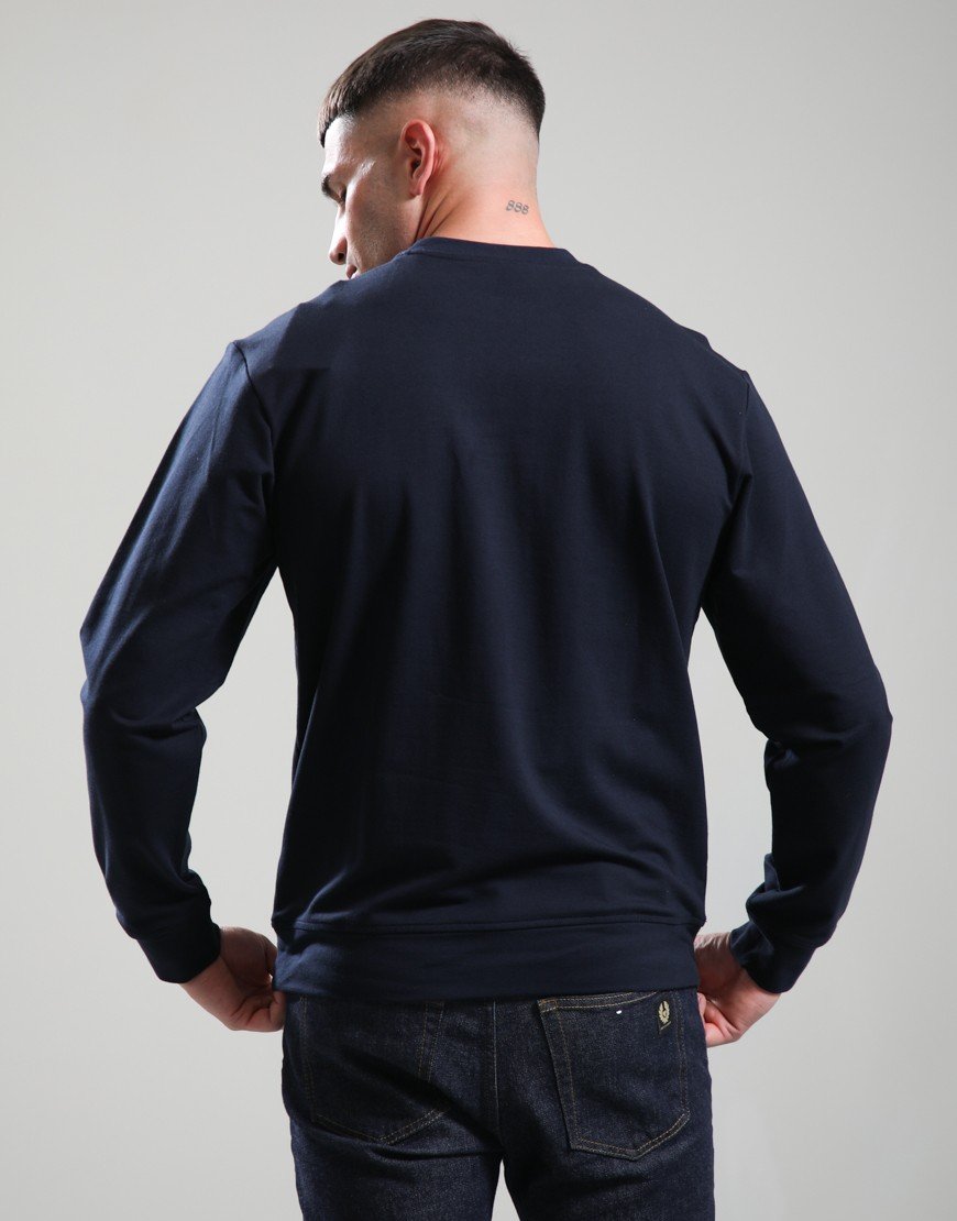 Paul & Shark XSoft Cotton Fleece Sweat Navy