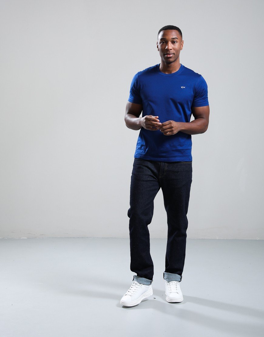 Paul & Shark Lightweight Cotton Jersey T-Shirt Blue