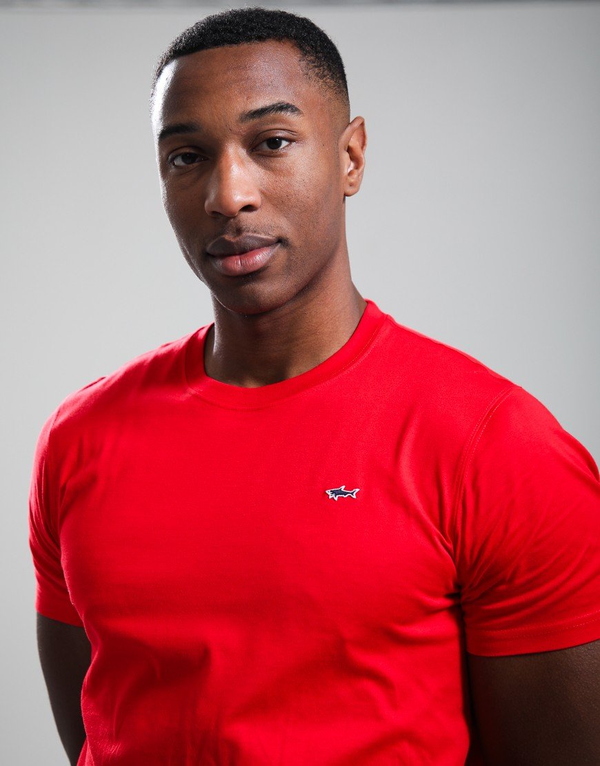 Paul & Shark Lightweight Cotton Jersey T-Shirt Red