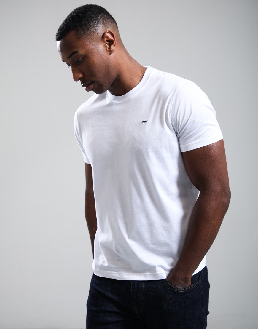 Paul & Shark Lightweight Cotton Jersey T-Shirt White
