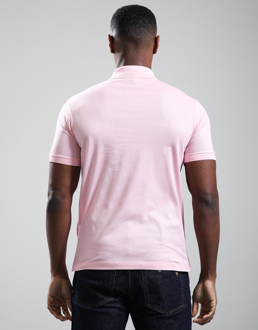 Paul & Shark Double Cotton Piquè Polo Shirt Pink
