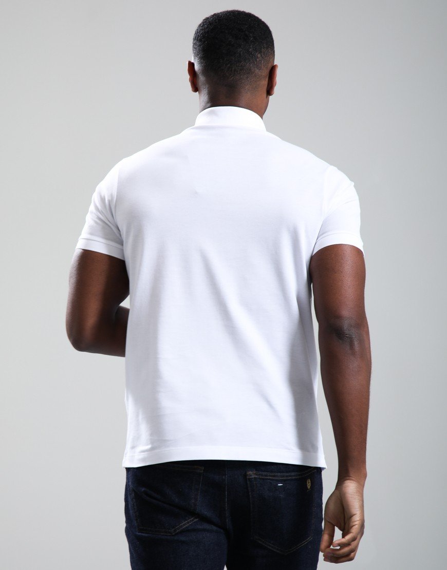 Paul & Shark Double Cotton Piquè Polo Shirt White