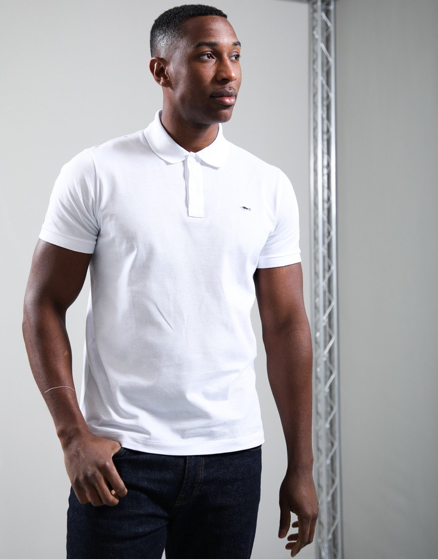 Paul & Shark Double Cotton Piquè Polo Shirt White