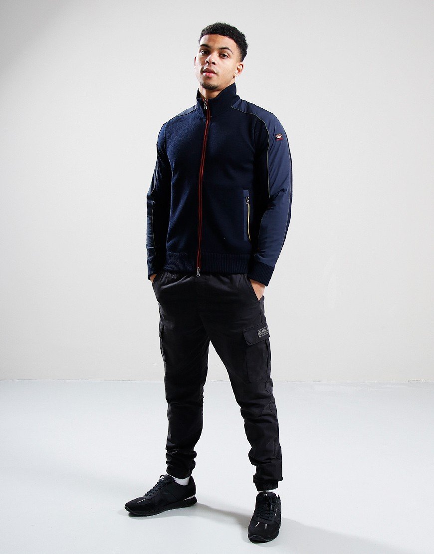 Paul & Shark Yachting Collection Cotton Pullover Trui in kleur Rafblauw