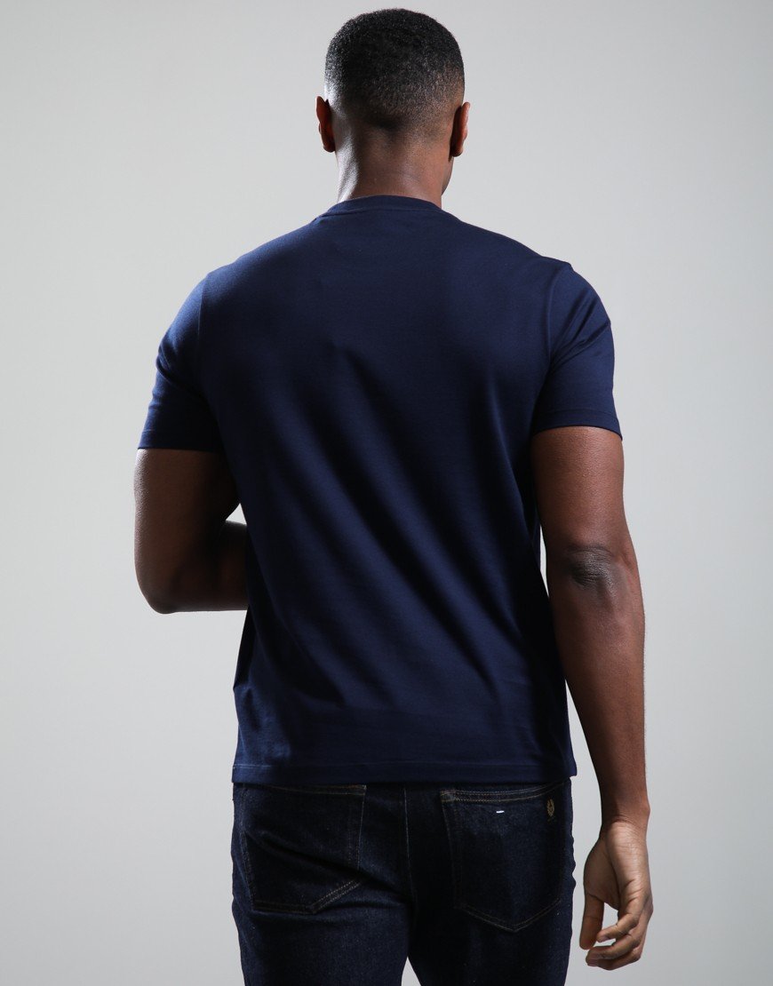 Paul & Shark Heavy Jersey Cotton Tab T-Shirt Navy