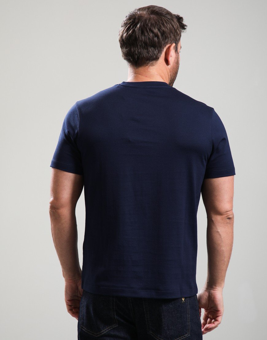 Paul & Shark Lightweight Cotton Jersey Centre Logo T-Shirt Navy
