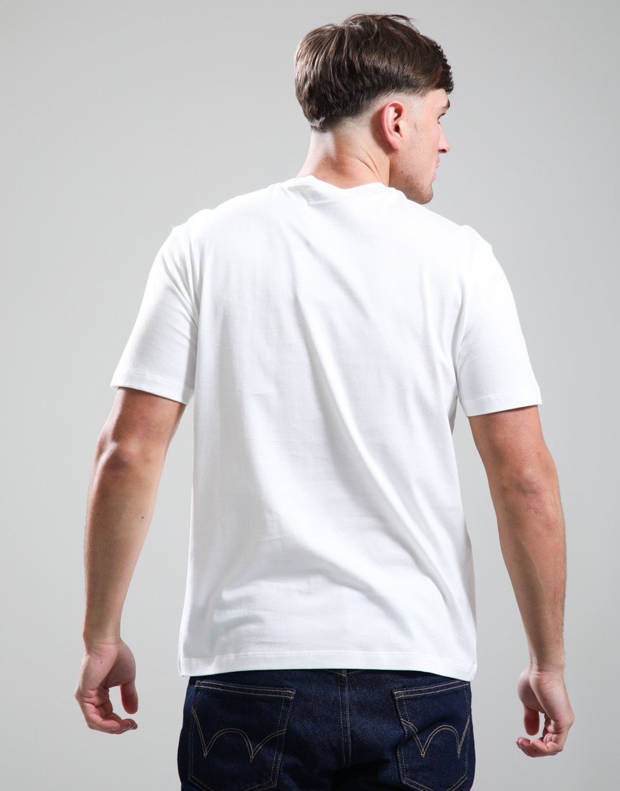 Paul & Shark Lightweight Cotton Jersey Large Logo T-Shirt White