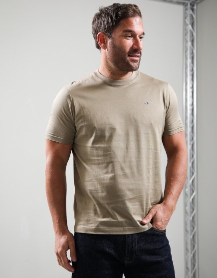 Paul & Shark Lightweight Cotton Jersey T-Shirt Beige