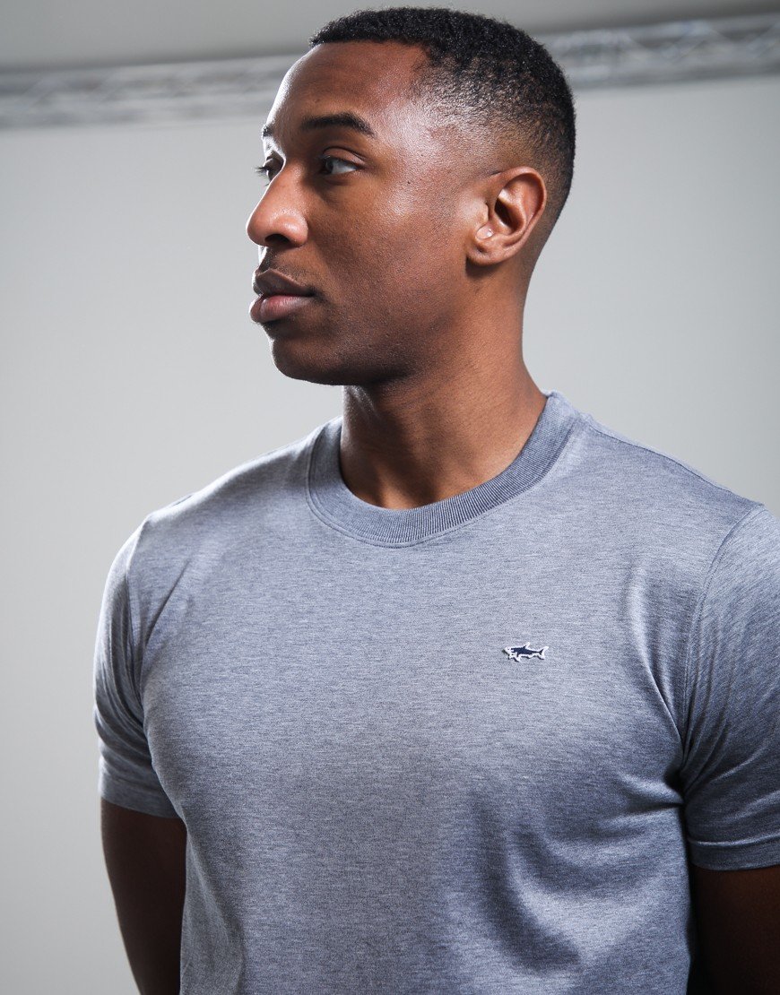 Paul & Shark Lightweight Cotton Jersey T-Shirt Grey