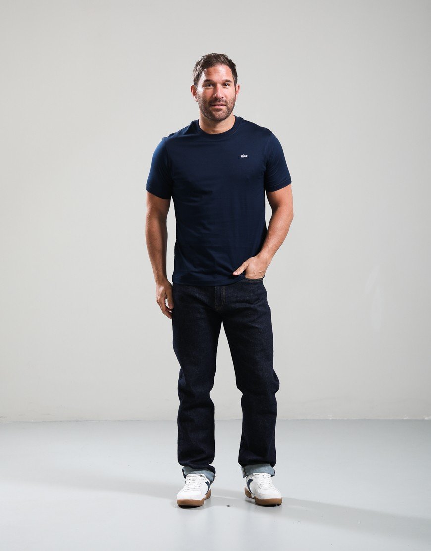 Paul & Shark Lightweight Cotton Jersey T-Shirt Navy