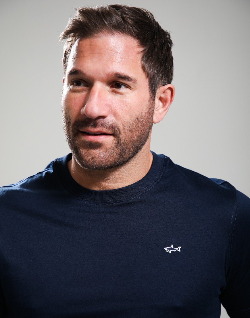 Paul & Shark Lightweight Cotton Jersey T-Shirt Navy