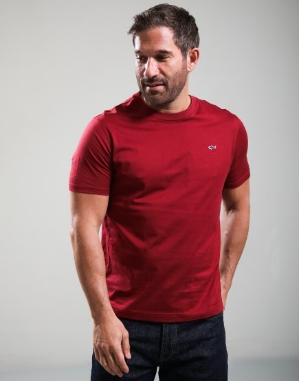 Paul & Shark Lightweight Cotton Jersey T-Shirt Wine