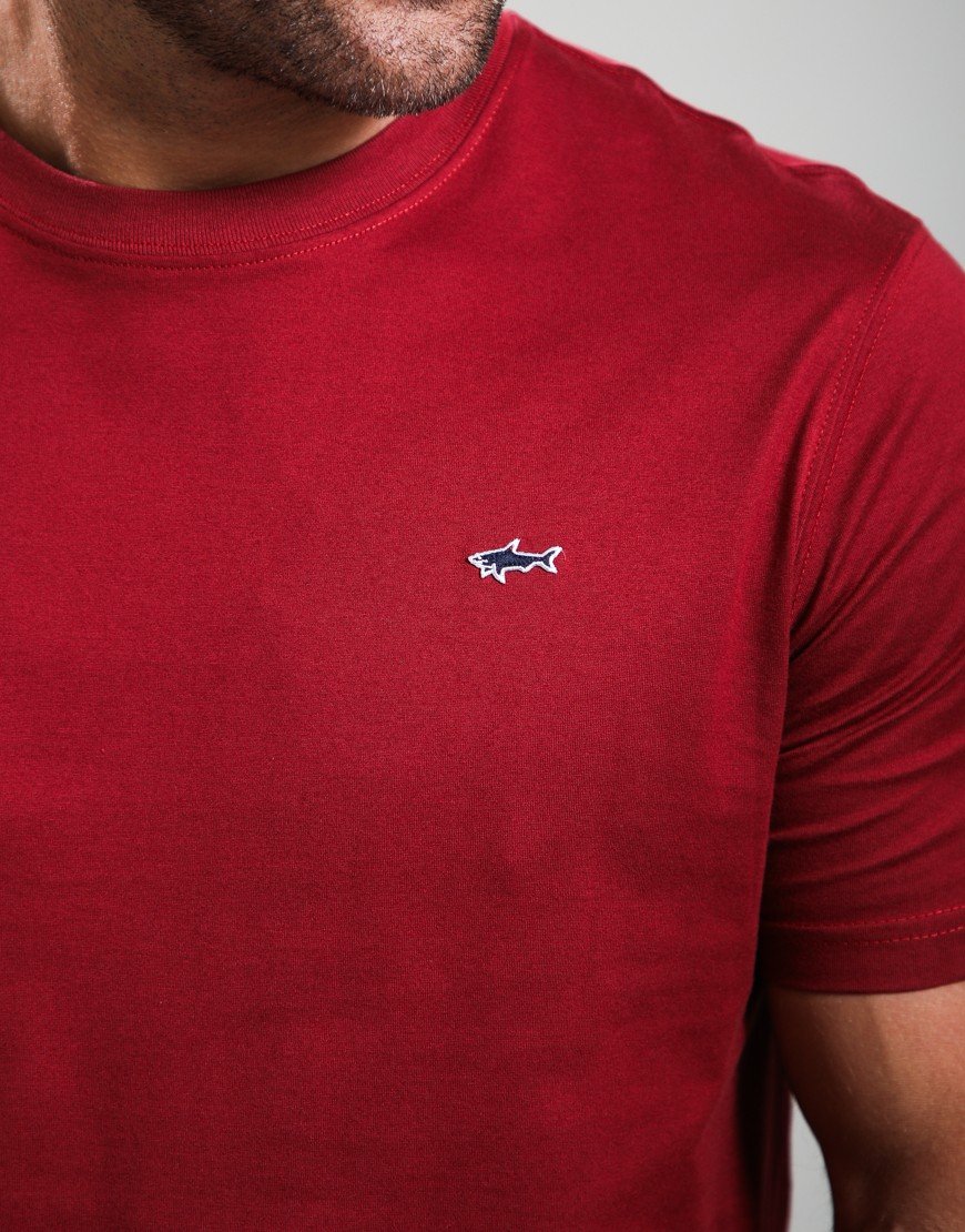 Paul & Shark Lightweight Cotton Jersey T-Shirt Wine