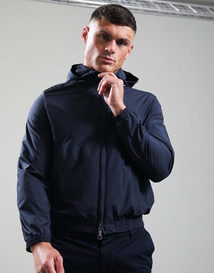 Paul & Shark Microfiber Windbreaker Navy