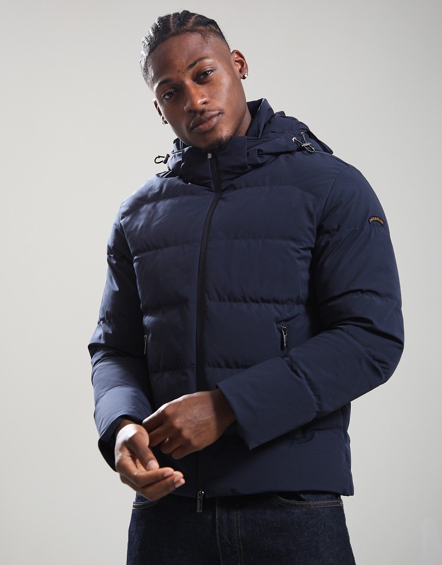 Paul & Shark Re-Goose Down Jacket Navy