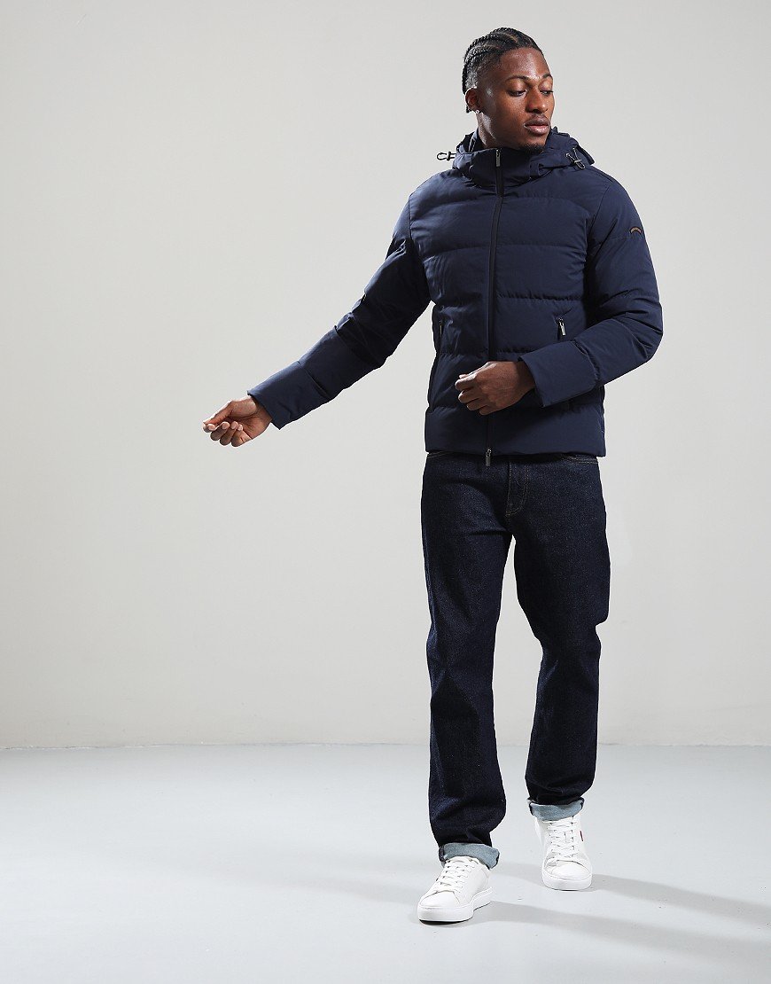 Paul & Shark Re-Goose Down Jacket Navy