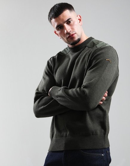 Paul & Shark Soft Cool Touch Crew Khaki
